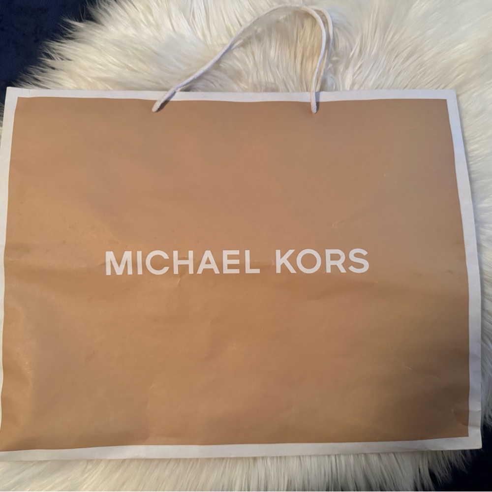 Michael Kors Brown Paper Bag